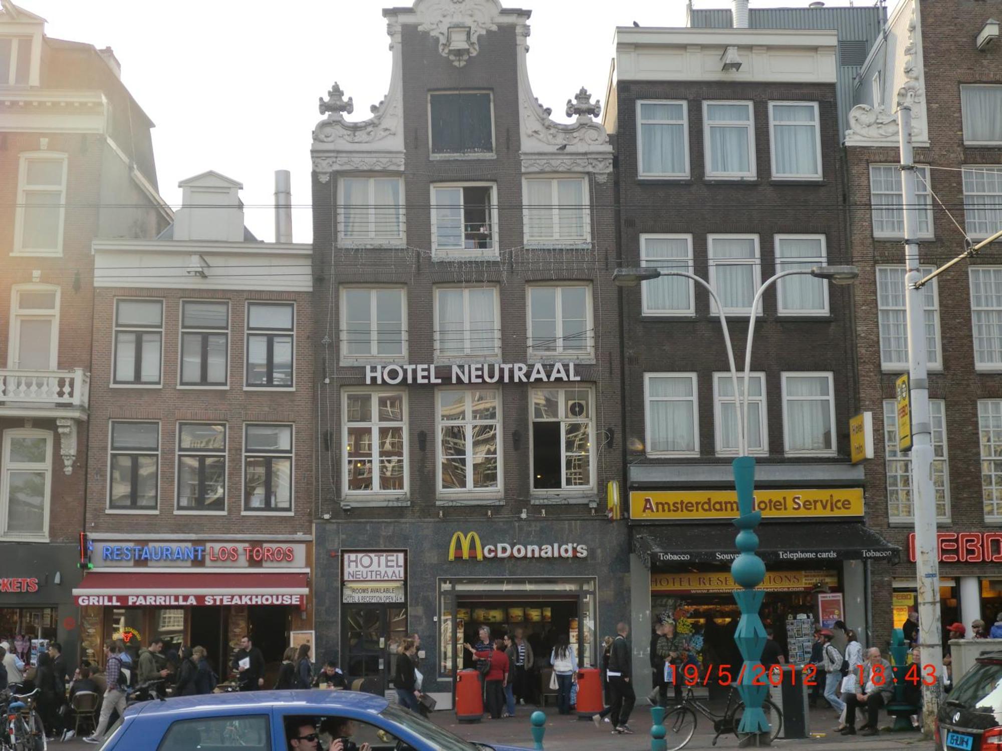 Budget Hotel Neutraal Amsterdam Zewnętrze zdjęcie
