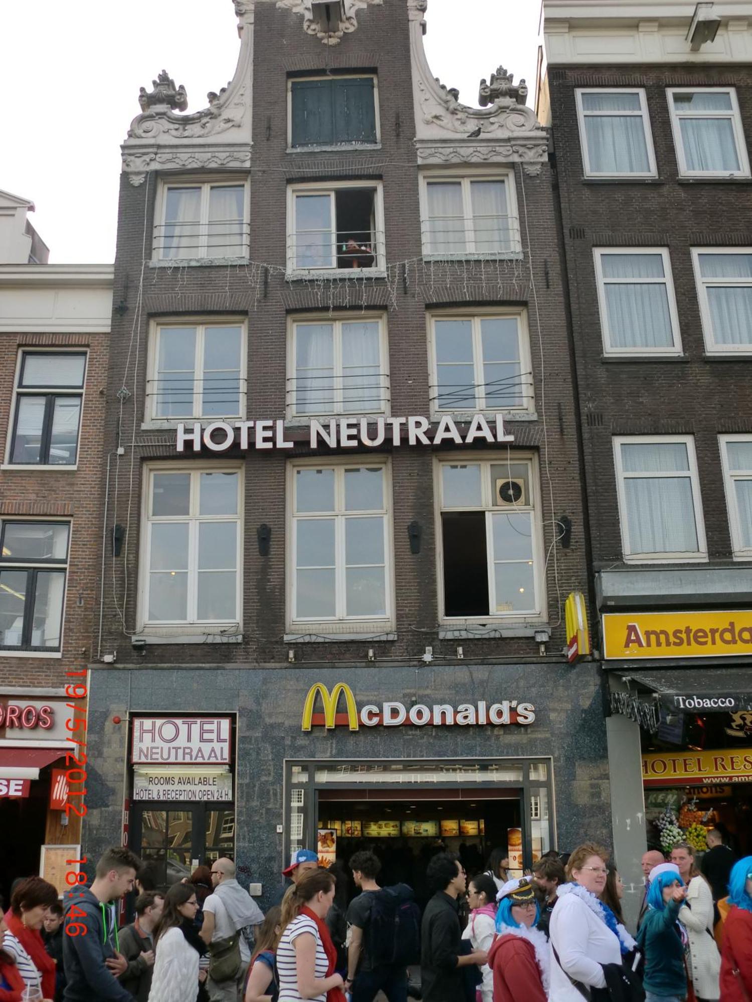 Budget Hotel Neutraal Amsterdam Zewnętrze zdjęcie