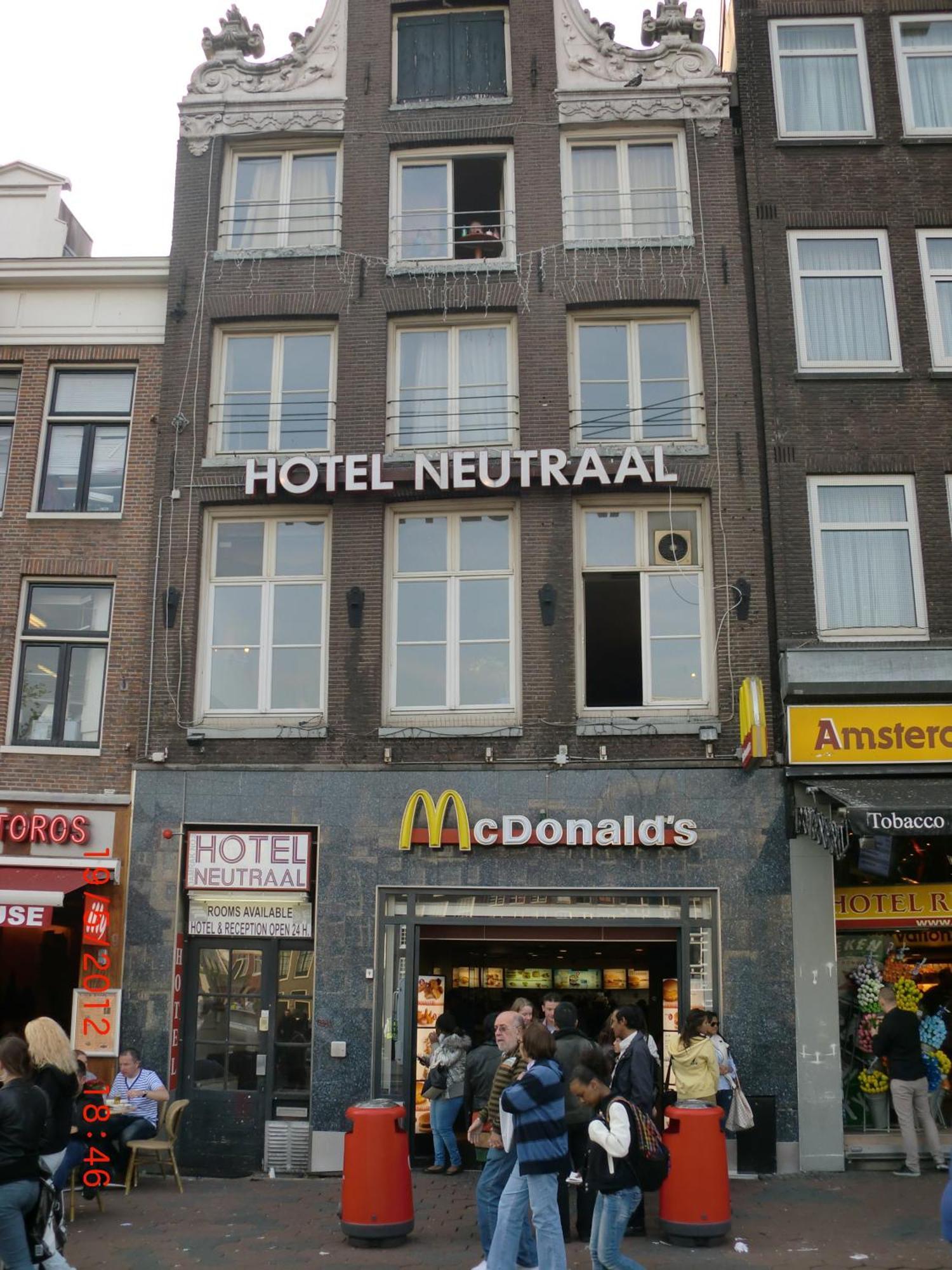 Budget Hotel Neutraal Amsterdam Zewnętrze zdjęcie